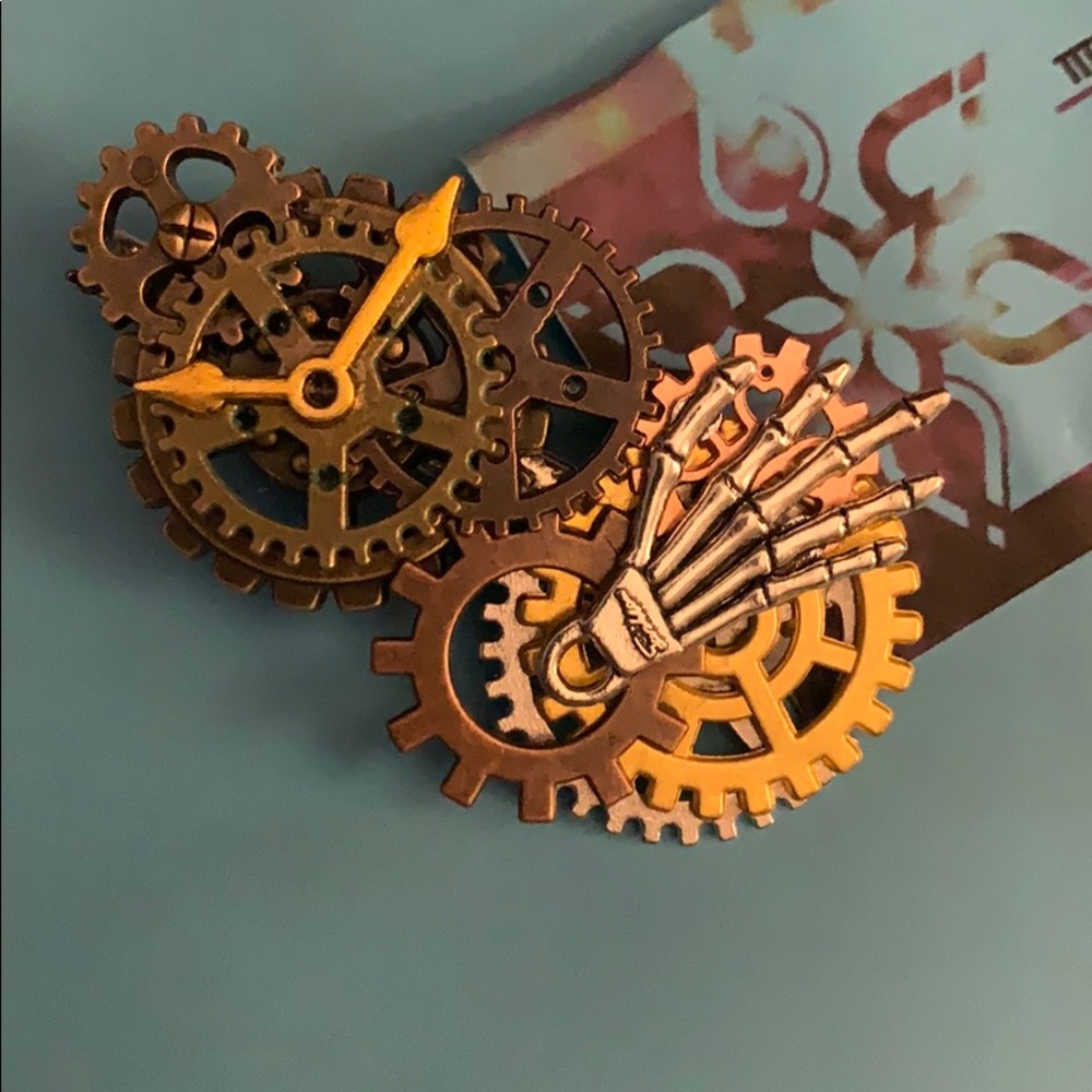 Steampunk hair clip